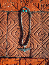 Load image into Gallery viewer, Thunderbird Navajo Style Pearl Necklace Set
