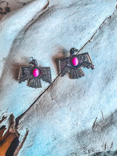 Load image into Gallery viewer, The T-bird Pink Stone Studs
