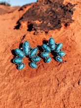 Load image into Gallery viewer, Squash Blossom Post Earrings
