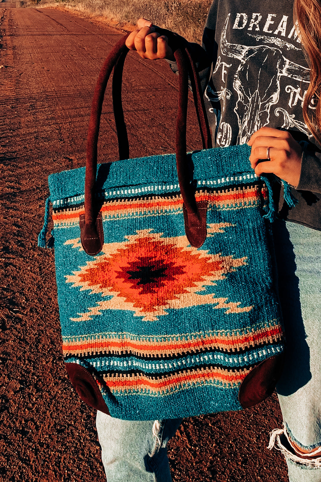 Tribal Patch Tote
