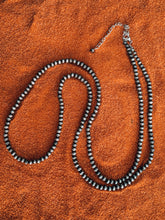 Load image into Gallery viewer, Long Single Strand Navajo Style Beaded Necklace

